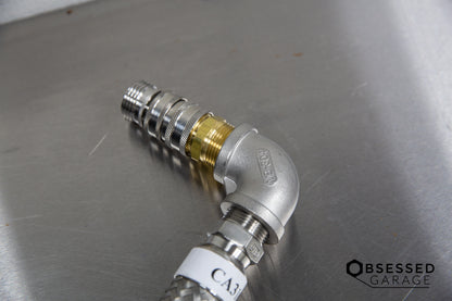 Brass 3/4" Male NPT to 3/4" Male GHT