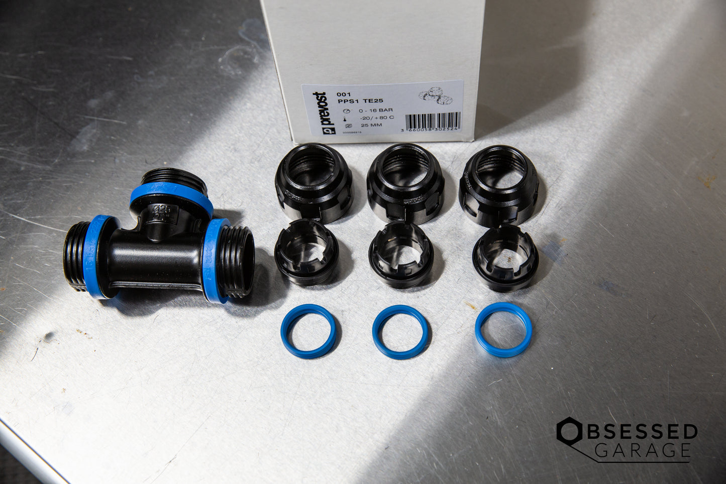 Prevost Piping Kit for CR Spotless Wall Mounted System