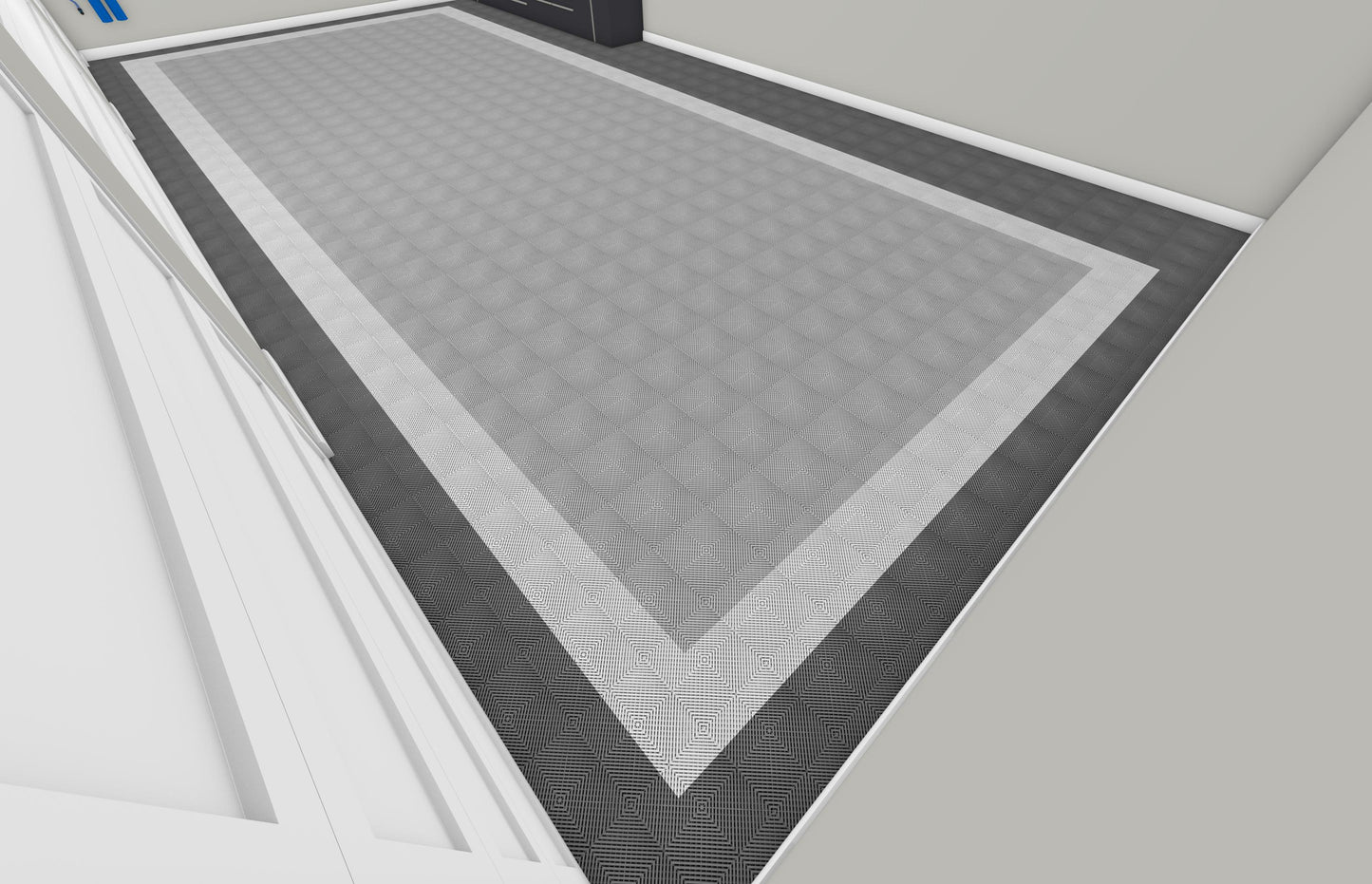 Four Car Swisstrax Flooring Solution