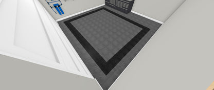 Two Car Swisstrax Flooring Solution