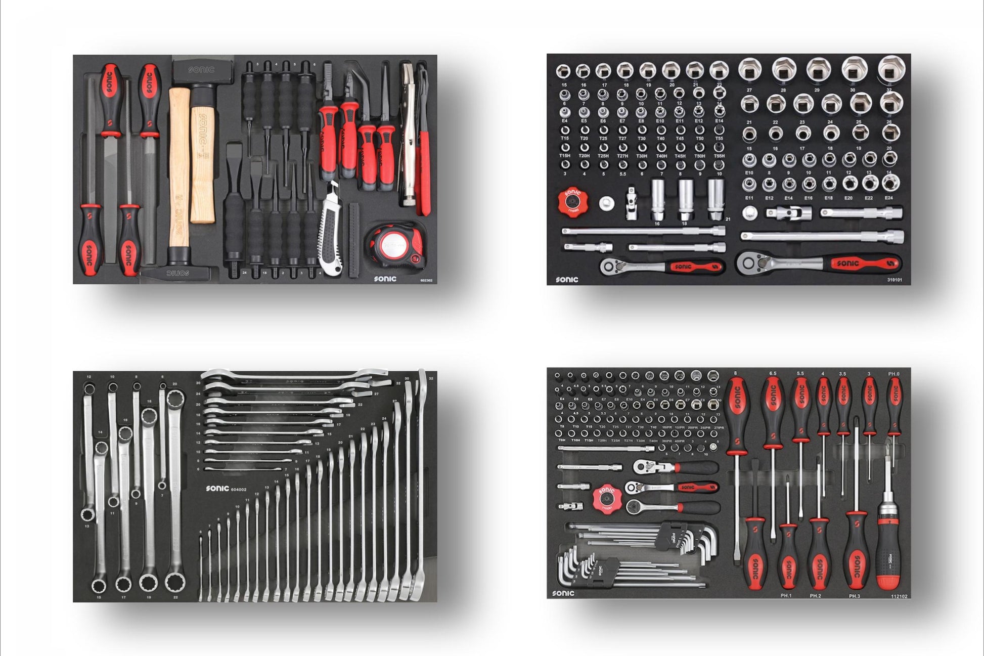 Basic Sonic Tools Foam Inlay Tool Package