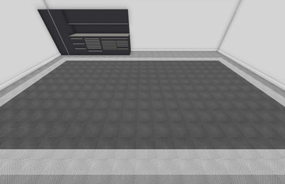 Three Car Swisstrax Flooring Solution