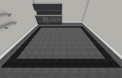 Two Car Swisstrax Flooring Solution