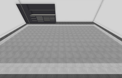 Three Car Swisstrax Flooring Solution