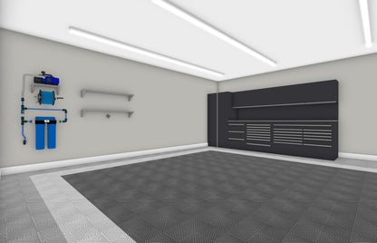 Three Car Swisstrax Flooring Solution