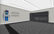 Three Car Swisstrax Flooring Solution