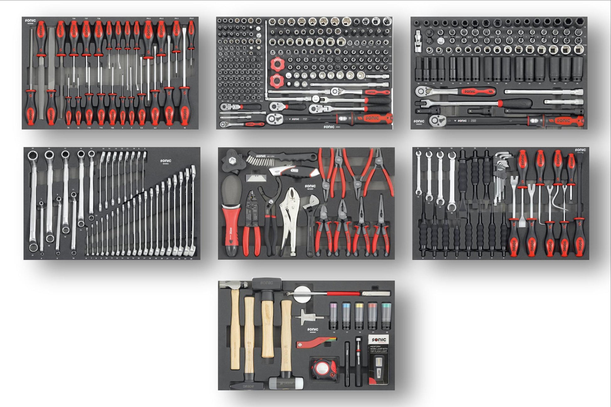 Sonic Tools Foam Inlay Tool Package