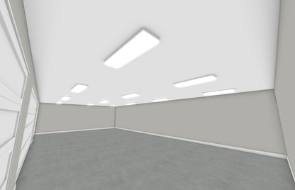 Basic Four Car Garage Lighting Solution