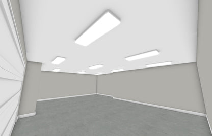 Basic Three Car Garage Lighting Solution
