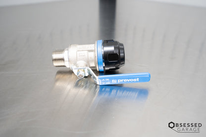 Prevost 3/4" NPT to 1" Pipe Valve