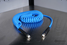 Prevost 20' Spiral Hose w/ Fixed and Rotating 1/4" NPT (Male) Fittings