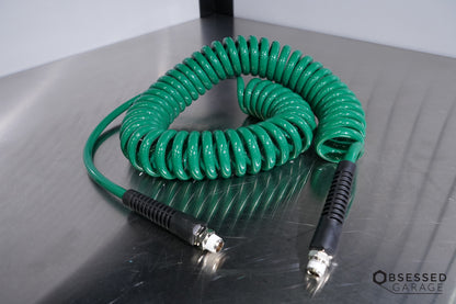 Prevost Spiral Hose w/ Fixed and Rotating 1/4" NPT (Male) Fittings