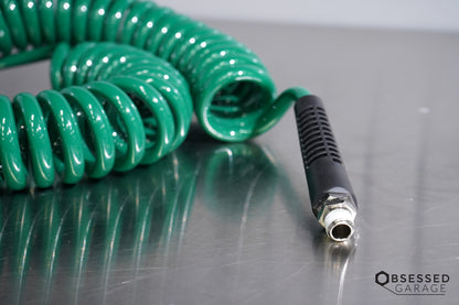 Prevost Spiral Hose w/ Fixed and Rotating 1/4" NPT (Male) Fittings