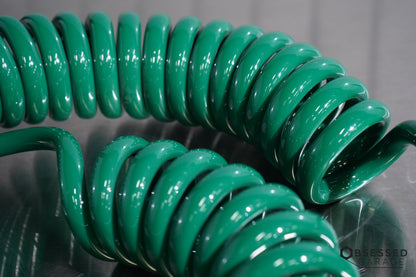 Prevost Spiral Hose w/ Fixed and Rotating 1/4" NPT (Male) Fittings