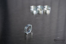 Prevost 1518 Treated Steel Double Ear Clamp Min/Max (In): 0.59-0.71