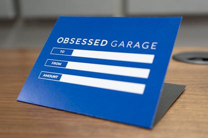 Physical Obsessed Garage Gift Card