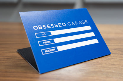 Physical Obsessed Garage Gift Card
