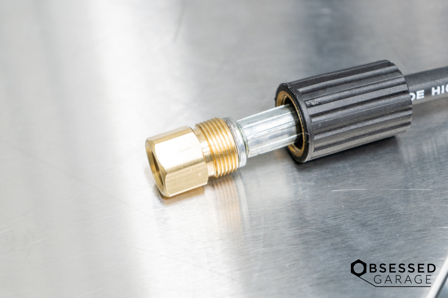 M22 Male (15mm) to 3/8" Female NPT