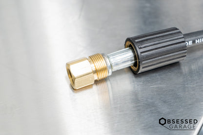 M22 Male (15mm) to 3/8" Female NPT