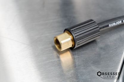M22 Male (15mm) to 3/8" Female NPT