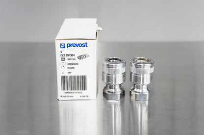 Prevost Chrome Plated Garden Hose 3/4” Female Quick Disconnect Coupler