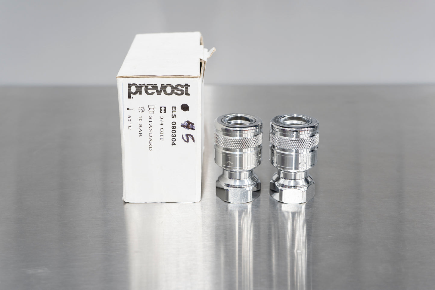 Prevost Chrome Plated Garden Hose 3/4” Female Quick Disconnect Coupler
