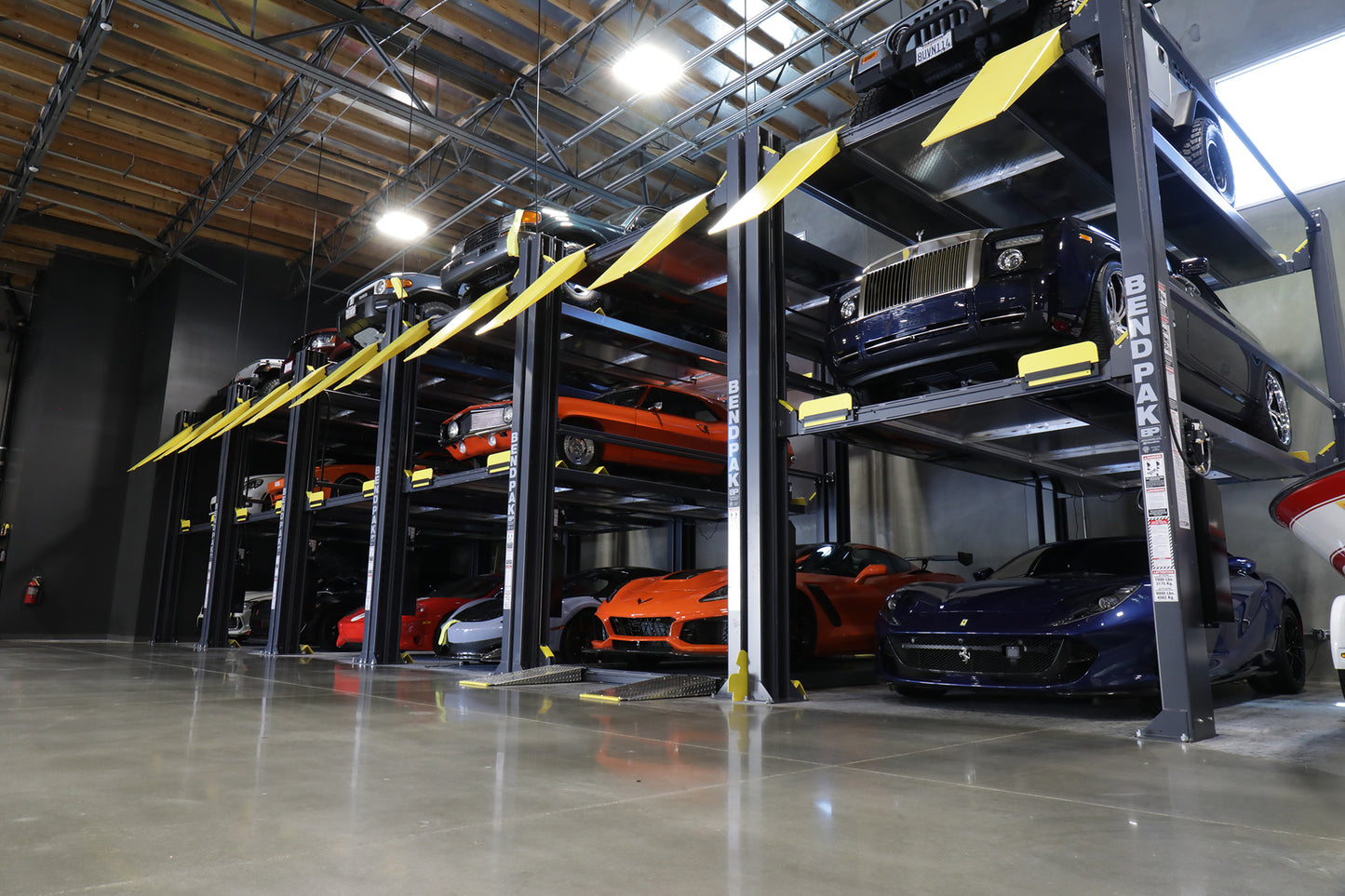 BendPak HD-973P Tri Level Parking Lift