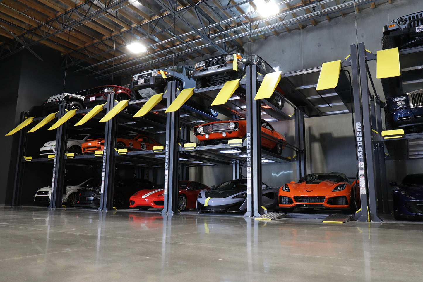 BendPak HD-973P Tri Level Parking Lift