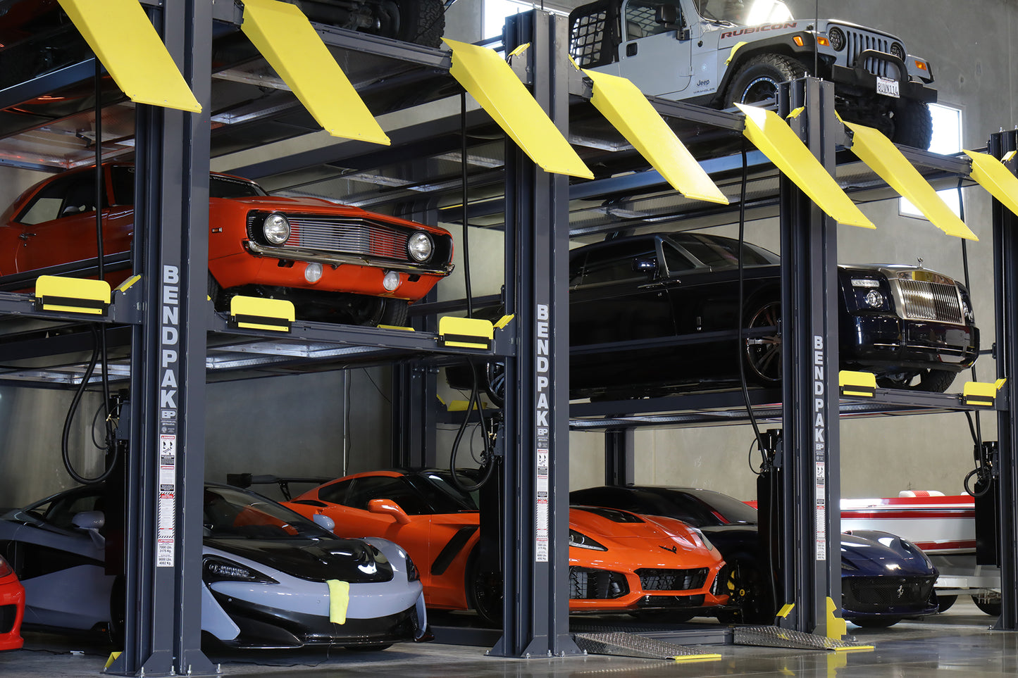 BendPak HD-973P Tri Level Parking Lift