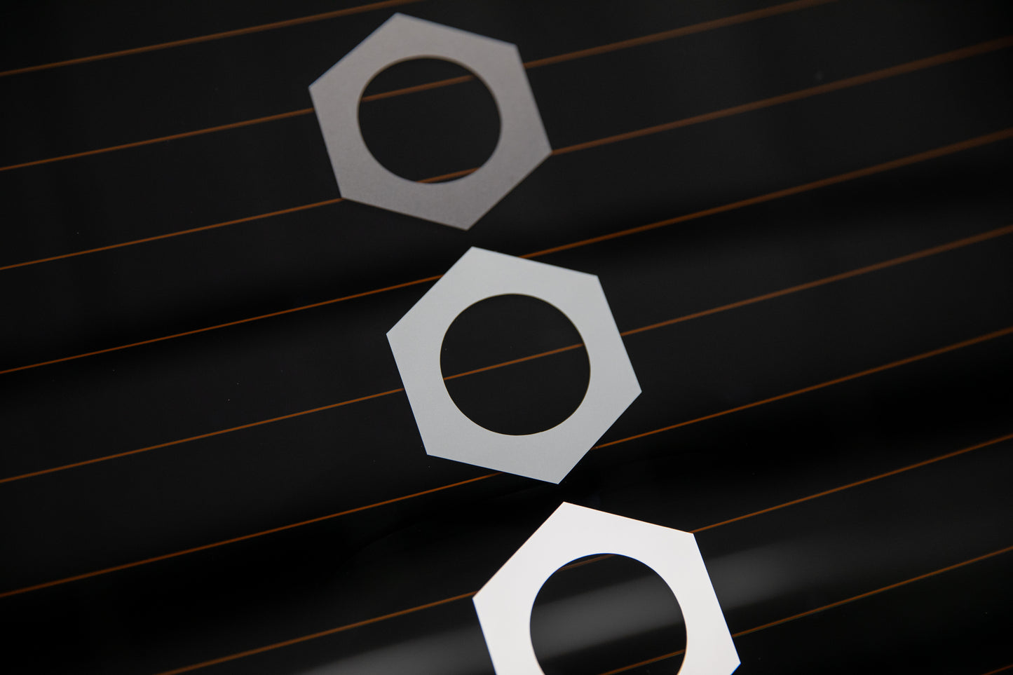 Die-Cut Vinyl Hex Logo Decal