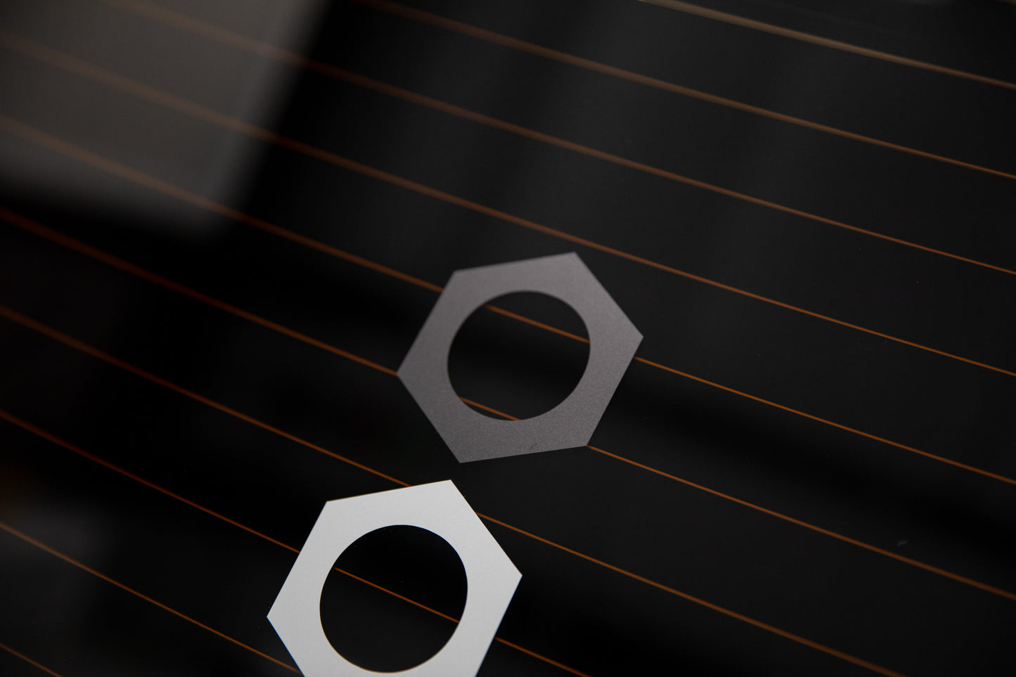 Die-Cut Vinyl Hex Logo Decal