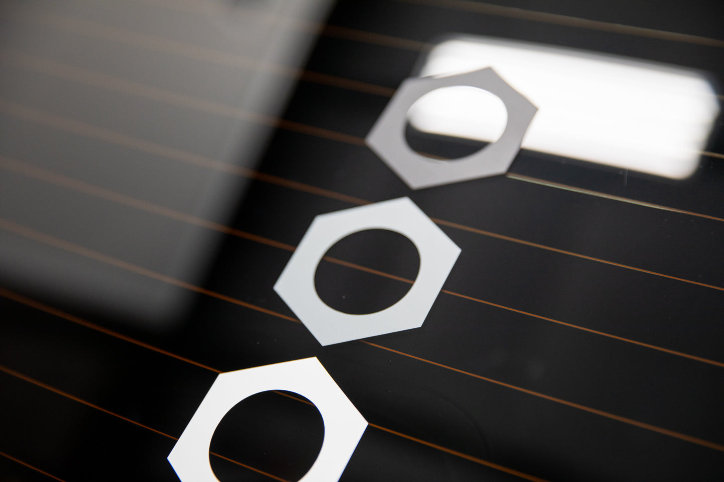Die-Cut Vinyl Hex Logo Decal