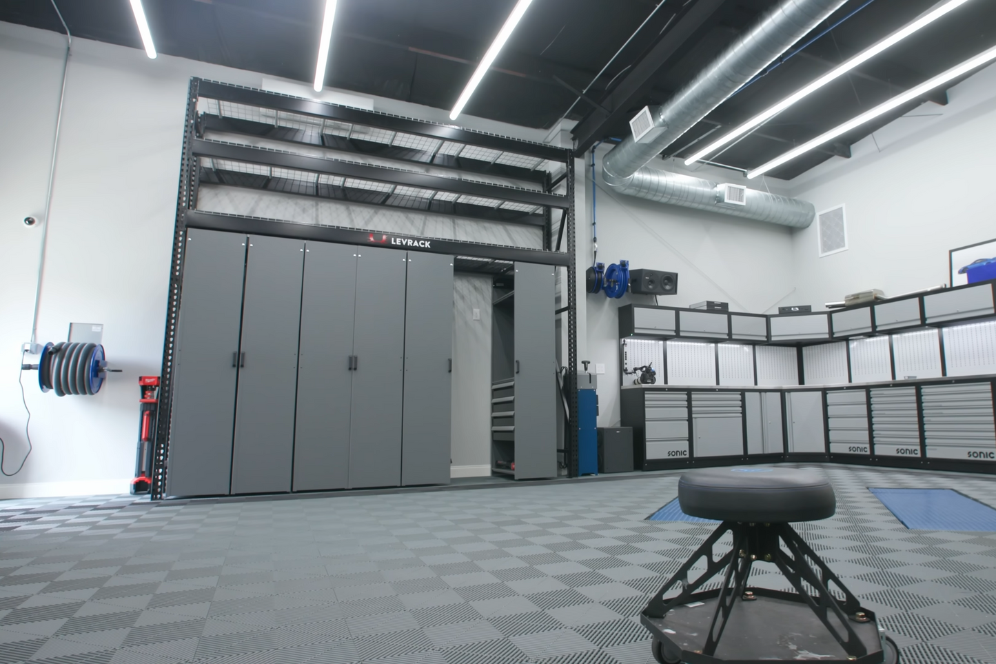 Levrack Garage Storage and Organization