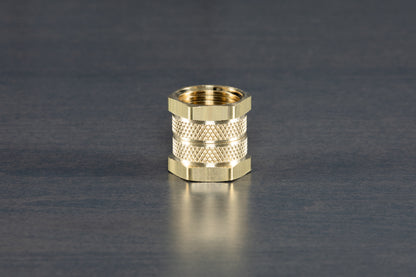 Brass 3/4" Female GHT to 3/4" Female GHT