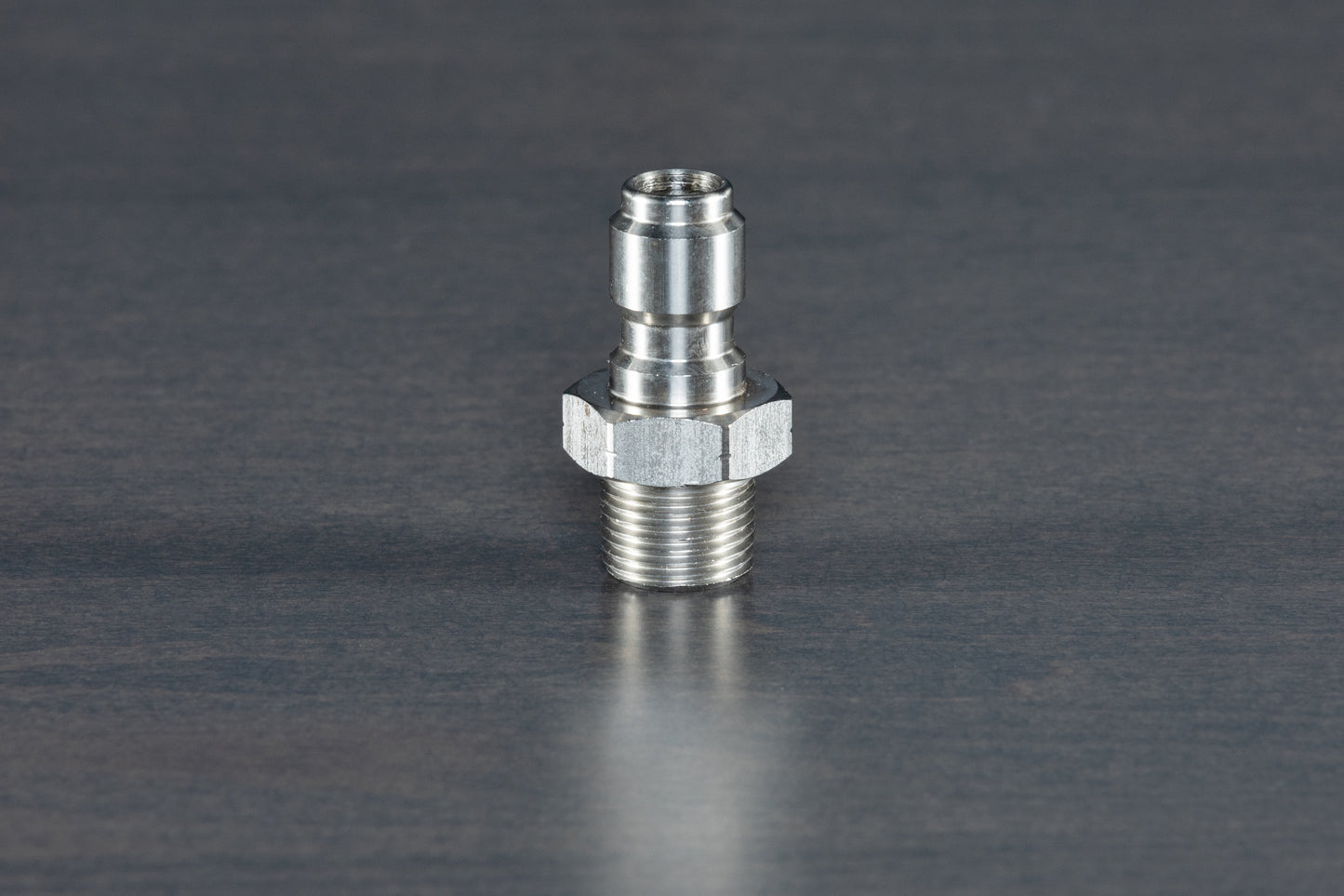 Mosmatic T304 SS 1/4" Male QD Plug