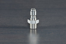 Mosmatic T304 SS 1/4" Male QD Plug
