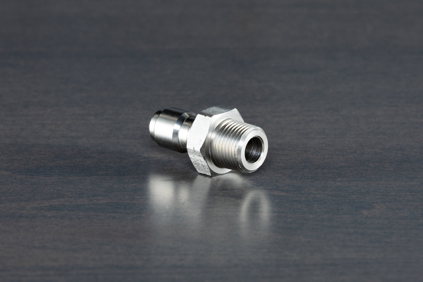 Mosmatic T304 SS 1/4" Male QD Plug