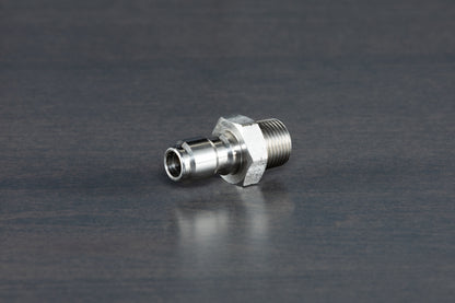 Mosmatic T304 SS 1/4" Male QD Plug