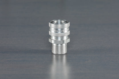 Mosmatic T304 SS M22 Male (14mm) to 3/8" QD Coupler