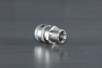 Mosmatic T304 SS M22 Male (15mm) to 3/8" QD Coupler