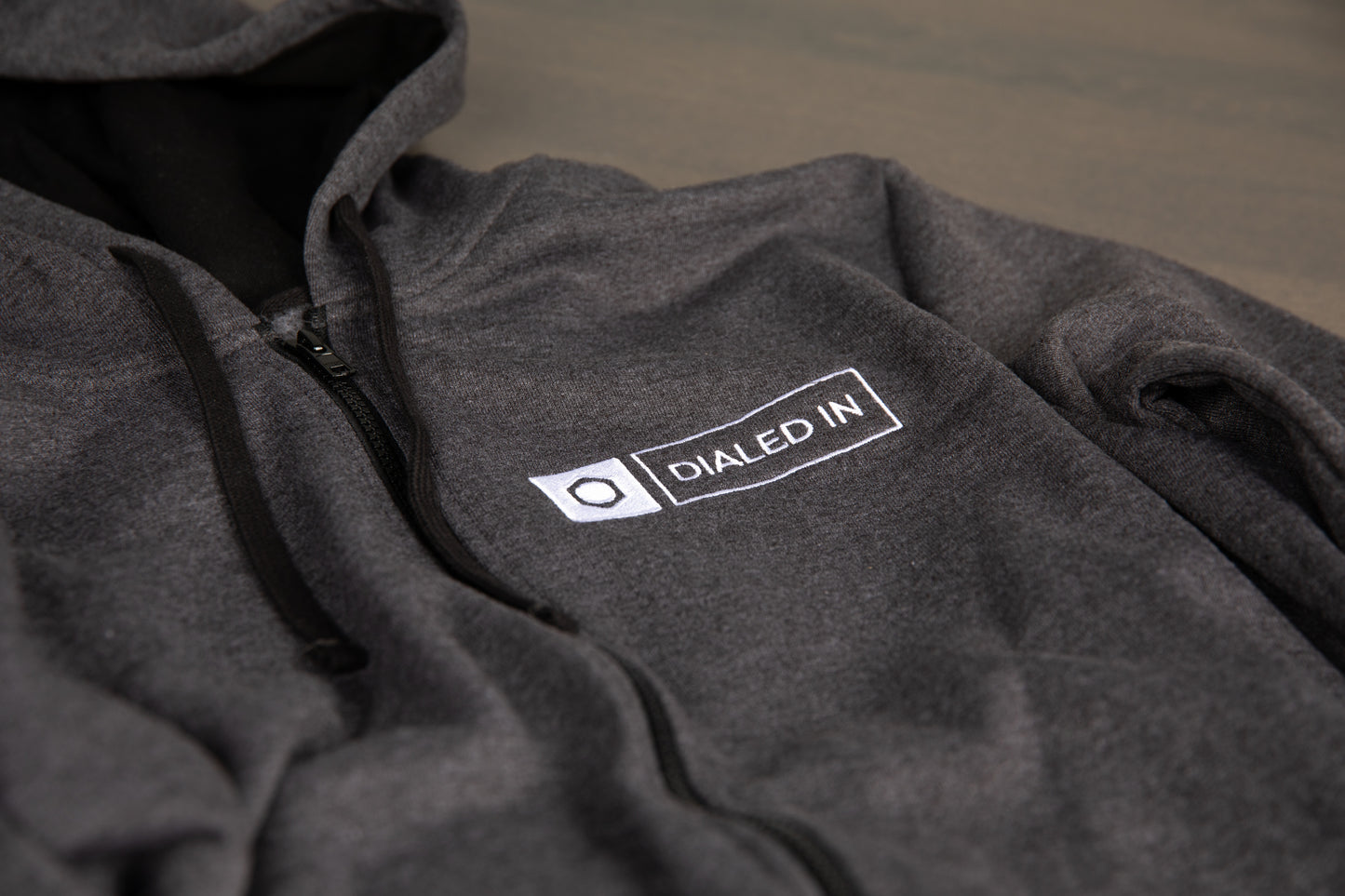 Dialed In Zip-Up Hoodie