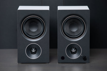 PSB Alpha AM3/AM5 Powered Bookshelf Speakers