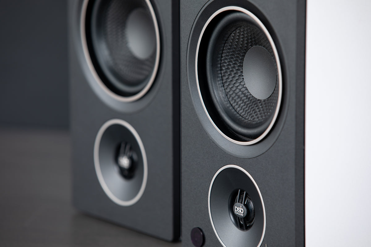 PSB Alpha AM3/AM5 Powered Bookshelf Speakers