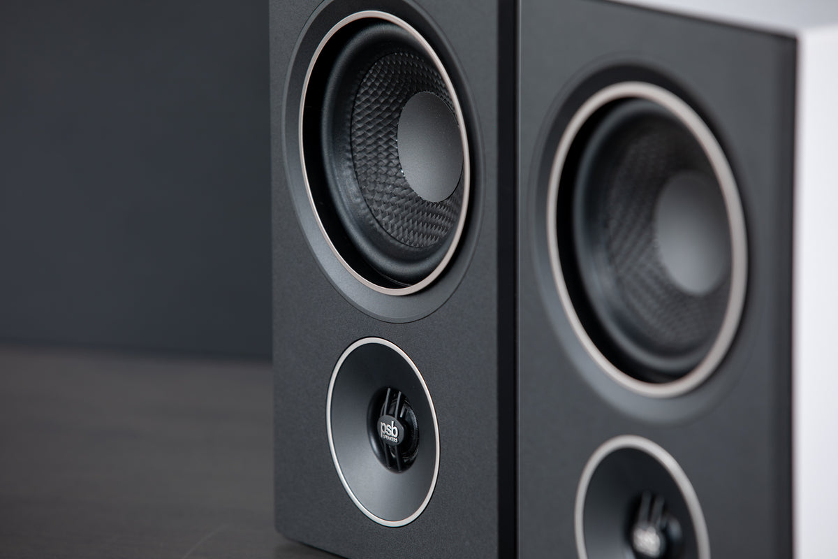 PSB Alpha AM3/AM5 Powered Bookshelf Speakers