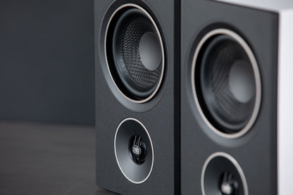 PSB Alpha AM3/AM5 Powered Bookshelf Speakers