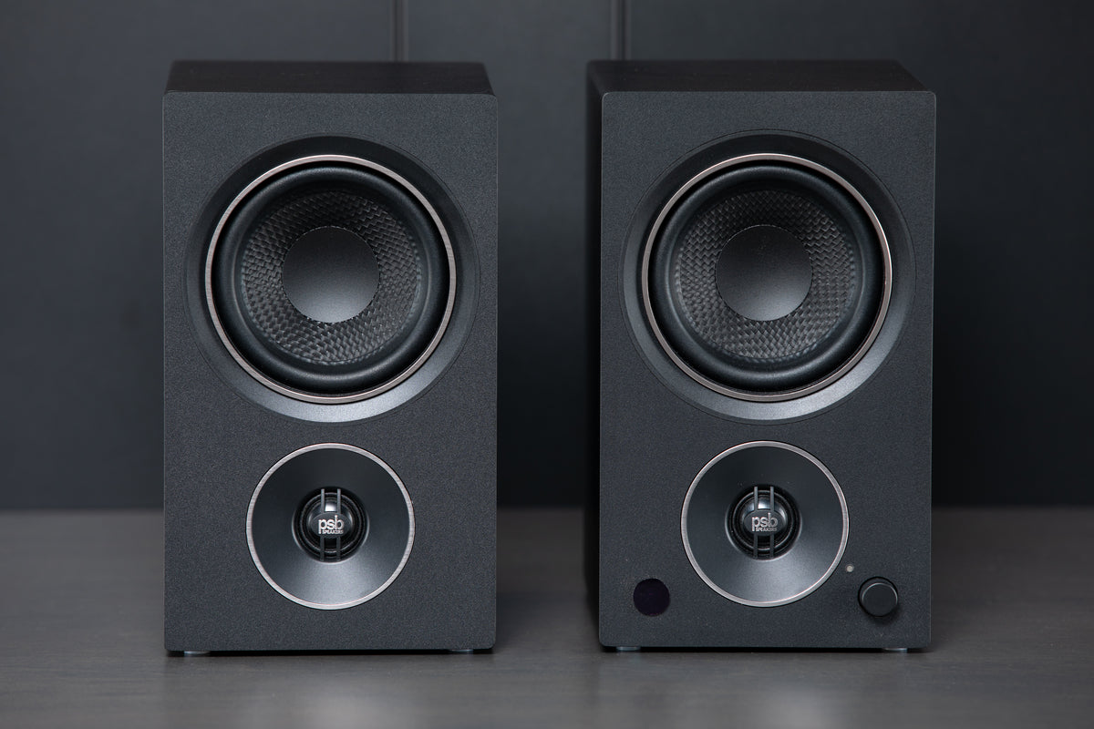 Alpha AM5 Powered Bookshelf Speakers