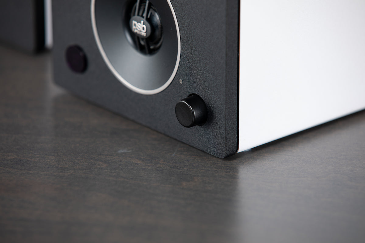 PSB Alpha AM3/AM5 Powered Bookshelf Speakers