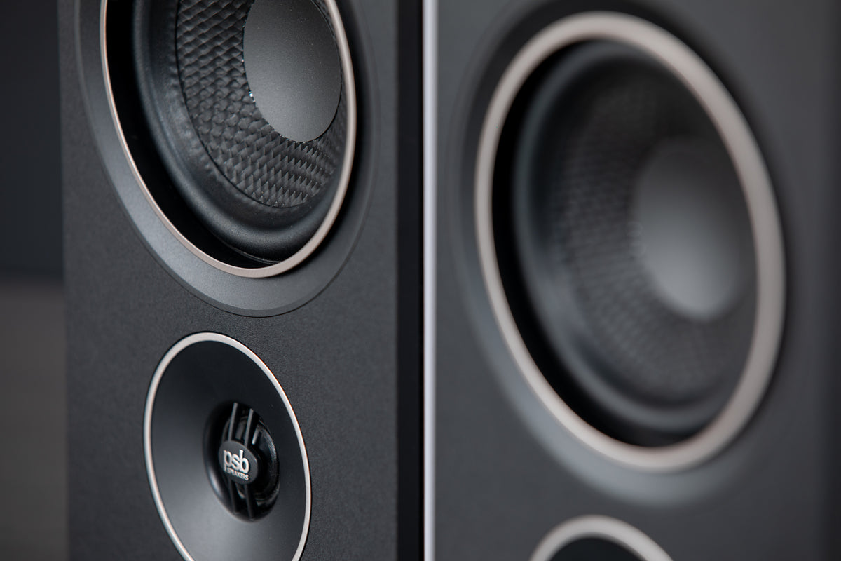 PSB Alpha AM3/AM5 Powered Bookshelf Speakers
