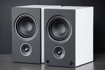 PSB Alpha AM3/AM5 Powered Bookshelf Speakers