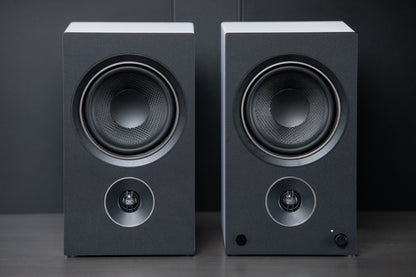 PSB Alpha AM3/AM5 Powered Bookshelf Speakers